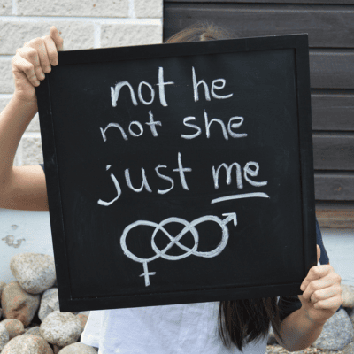 Not he, not she, just me.